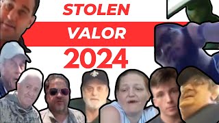 Stolen Valor Top 2024 Compilation  Phony Veterans Getting Caught Out stolenvalor [upl. by Enyaj483]