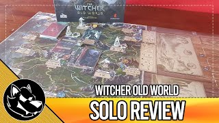 Witcher Old World  Solo Review  The Mage Knight Killer [upl. by Aneris832]