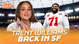 Kay Adams Reacts to Trent Williams ReSigning with 49ers [upl. by Broida]