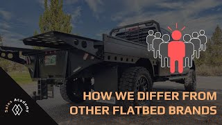 How Our Flatbeds Differ From Other Brands Flatbed Dealer Sales Academy [upl. by Adiuqram62]