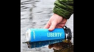 Lifesaver Liberty Water Filter Bottle Review and Priming [upl. by Tracy]