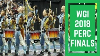 Broken City 2018 Snare Break WGI Finals On The Floor [upl. by Arrehs875]