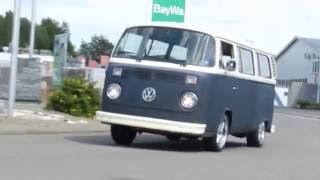 1973 VW Bus quotBulliquot T2 b 7 Sitzer aus Kalifornien  Video II [upl. by Ambrogio]