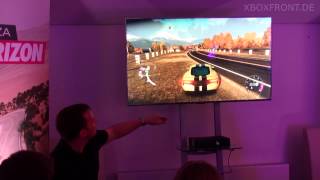 FORZA HORIZON EXCL DEVELOPER PRESENTATION PART II WITH GAMEPLAY XBOX 360 wwwxboxfrontde [upl. by Aninaj]