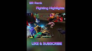 BR Rank Fighting Highlights🔥 freefire freefireclips freefireshorts shorts [upl. by Georgia]