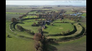 Avebury from the air [upl. by Rinee]