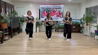 Neon Moon Line Dance Cover By The Igorot Line Dancers [upl. by Ignatia618]