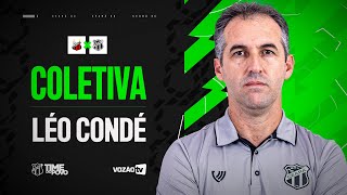 Ituano 1 x 2 Ceará  Coletiva pósjogo Léo Condé [upl. by Elletnahc]