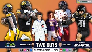 Two Guys Iowa State goes for 80 Iowa defends Heartland Trophy Halloween debate Oct 31 2024 [upl. by Jessica]