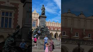 Poland  Cracow  Old Town  Main Market Square shorts [upl. by Leoni]