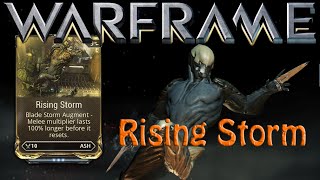 Warframe  Rising Storm Augment Ash [upl. by Gianna961]