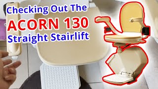 One Of The WORLDS Most Popular Stairlifts Acorn 130 Straight Stair Lift Review Demonstration [upl. by Gilboa]