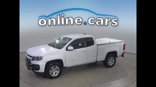 A53686HA PreOwned 2021 Chevrolet Colorado LT Rear Wheel Drive Extended Cab Test Drive For Sale [upl. by Kroo]