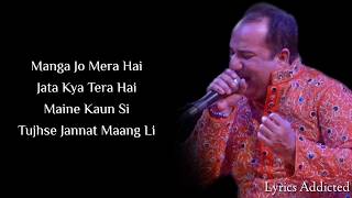 Ajj Din Chadheya Full Song with Lyrics Rahat Fateh Ali Khan Saif Ali Khan Deepika Padukone [upl. by Warfeld]