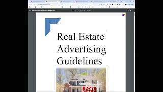 Real Estate Advertising Guidelines  Alta Realty Group Wednesday Webinar [upl. by Aisya173]