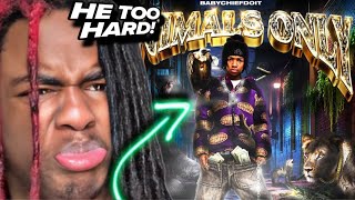 HE JUST SPAZZED BabyChiefDoit  ANIMALS ONLY MIXTAPE REACTION [upl. by Enyamert208]