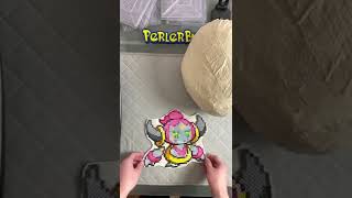 Hoopa Ironing  Pokémon Perler Beads [upl. by Haldis]