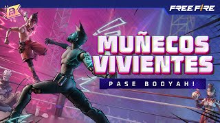 Muñecos Vivientes 🧵  Pase Booyah Temporada 11  Garena Free Fire LATAM [upl. by Ailec]