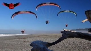 POWERED PARAGLIDING ADVENTURE Exploring the Lost Coast of California [upl. by Civ]