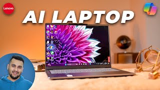 This Laptop has Copilot AI Feature  Lenovo Yoga Slim 7i [upl. by Aneret]