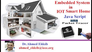 Embedded System in IOT Smart Home Java Script by Cisco packet tracer شرح بالعربى [upl. by Dione122]