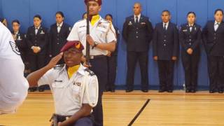 Jrotc Drill Competition 2016 NYC Aviation high school  at John Bowne High School [upl. by Damaris]