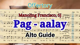 Pag aalayAlto Guide Offertory [upl. by Naaman]