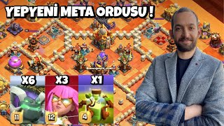 YENİ META CADI GOLEM ORDUSU  CLASH OF CLANS [upl. by Nnaeerb125]