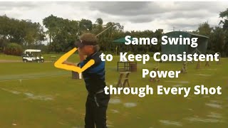 Bernhard Langer Drill  Same Swing through Every Shot [upl. by Rosmunda]