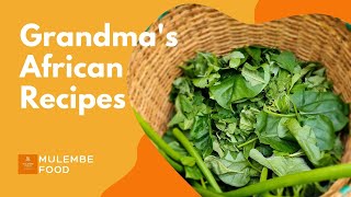 Mchanganyiko maalum  Grandma cooks a medley of Luhya traditional vegetables [upl. by Lemhar]