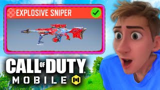 I STOLE the 1SHOT EXPLOSIVE SNIPER 🤯 COD MOBILE [upl. by Aerdnad]