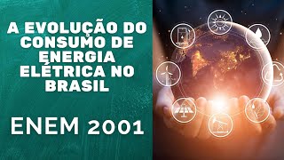 ENEM 2001  A evolução do consumo de energia elétrica no Brasil [upl. by Leen]