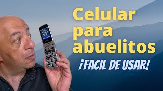 Celular para abuelos y adultos mayores ¿Qué tan bien funciona [upl. by Nosecyrb265]