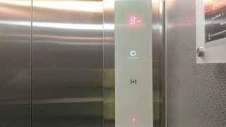 RunDown Schindler Elevator Lift at Cavinton Hotel Yogyakarta [upl. by Annig]