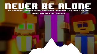 quotNever Be Alonequot by Shadrow  Remix by Deltahedron  Animated by Jaze Cinema  Nightcore [upl. by Notneb327]