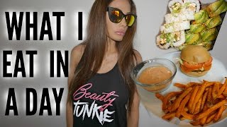 VEGAN WHAT I EAT IN A DAY [upl. by Nere]