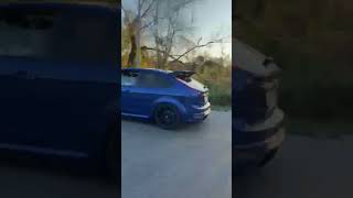 Ford Focus mk2 ST  turbo flutterexhaust sound [upl. by Roleat750]