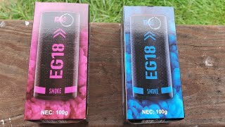 Pink And Blue Pull String Smoke EG18 Shutter Bomb Gender Reveals [upl. by Enelrad]