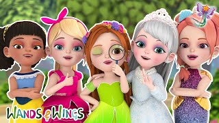 Five Little Princesses  Princess Adventure Song  Princess Songs [upl. by Naltiak]