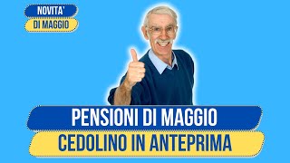 🔵PENSIONI DI MAGGIO ANTEPRIMA CEDOLINO AUMENTI ARRETRATI E ADDIZIONALI ECCO I DETTAGLI [upl. by Clark]