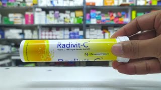 Radivit C Tablet  Radivit C এর কাজ ও উপকারিতা  Radivit C Side effects [upl. by Alyam283]