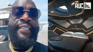 Rick Ross Gives Tour Of His 4M Lamborghini Yacht [upl. by Haon217]