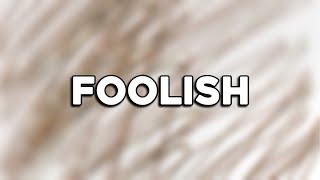 Ashanti  Foolish Lyrics [upl. by Ebanreb]