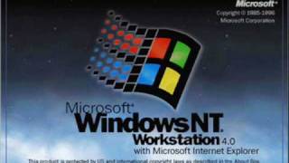 Windows NT 40 Startup and Shutdown Sounds [upl. by Revolc]