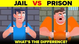 Jail vs Prison  Whats ACTUALLY The Difference [upl. by Ibib]