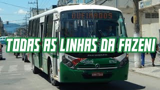 TODAS AS LINHAS DA FAZENI [upl. by Laenaj]