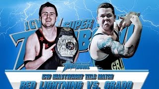 FULL MATCH  Grado vs Red Lightning  ICW Title Match [upl. by Stepha322]