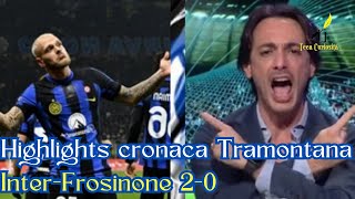 Highlights cronaca InterFrosinone 20 di Filippo Tramontana in Serie A 2324 [upl. by Adnor]