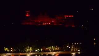 Heidelberg Castle Illuminations amp Fireworks June 01 2013 [upl. by Horter]