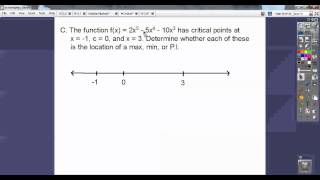 Critical Points and Extrema  Section 36 [upl. by Nawk]